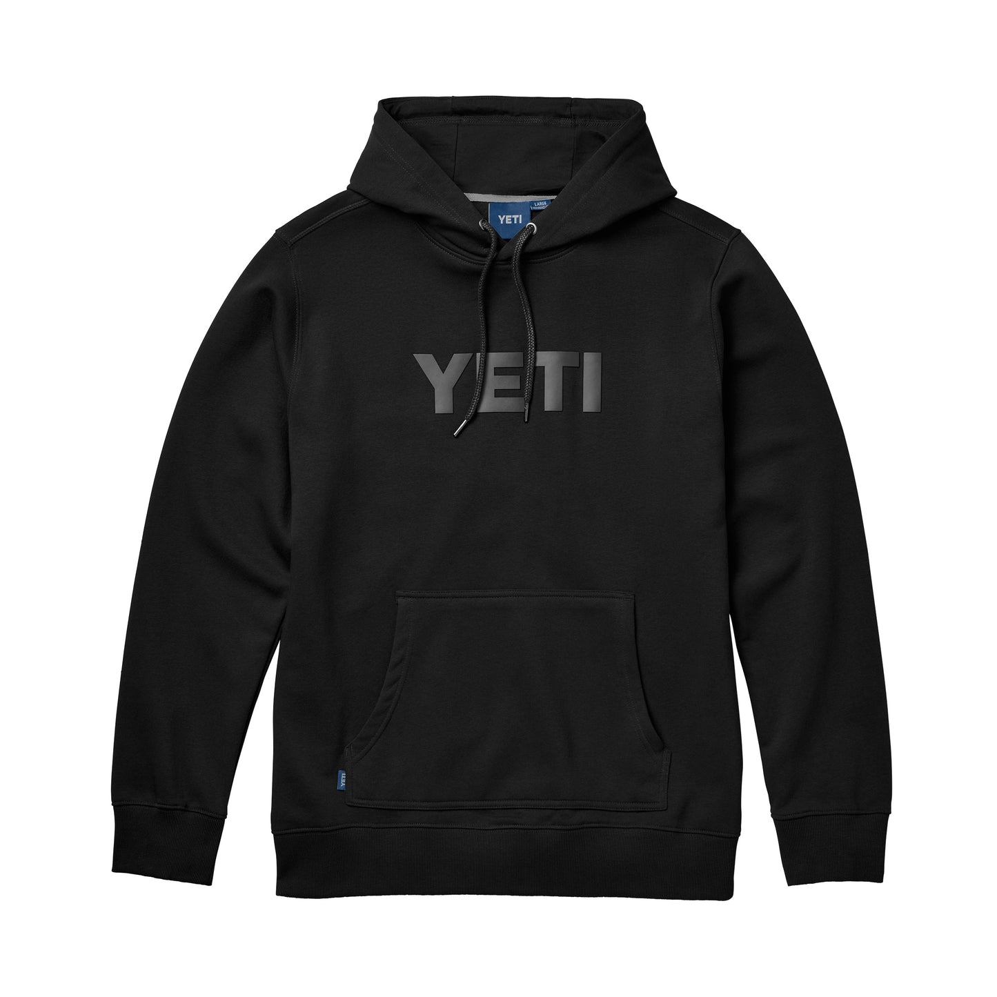 Brushed Fleece Hoodie Black