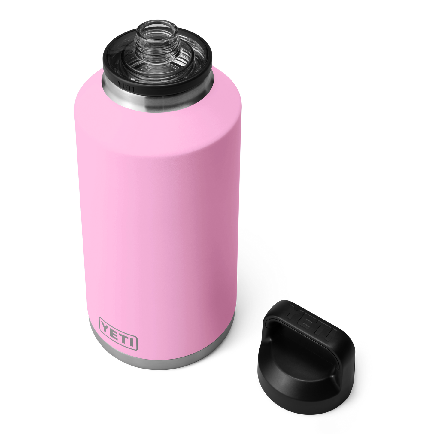 YETI Rambler® 64 oz (1.9L) Bottle With Chug Cap Power Pink
