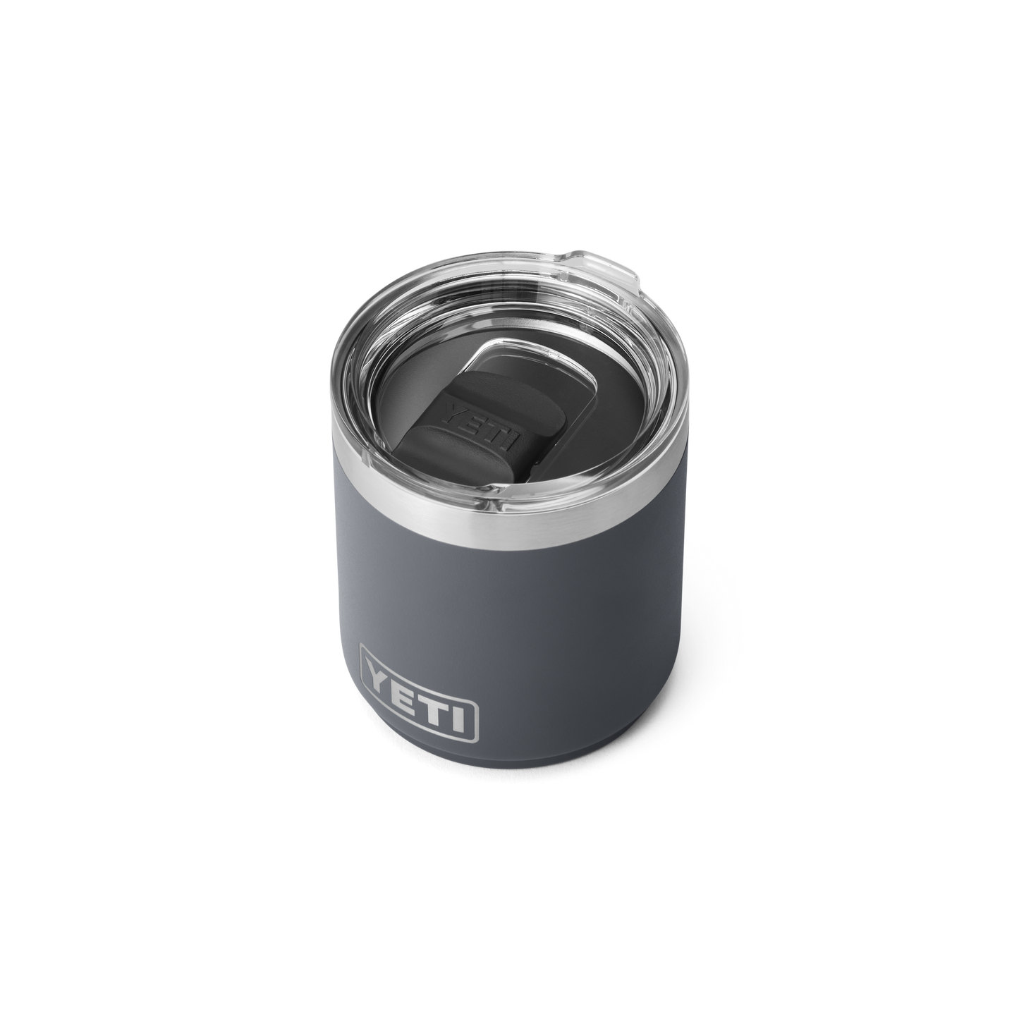 YETI 10 oz Stackable Lowball with Magsliderâ„¢ lid Charcoal