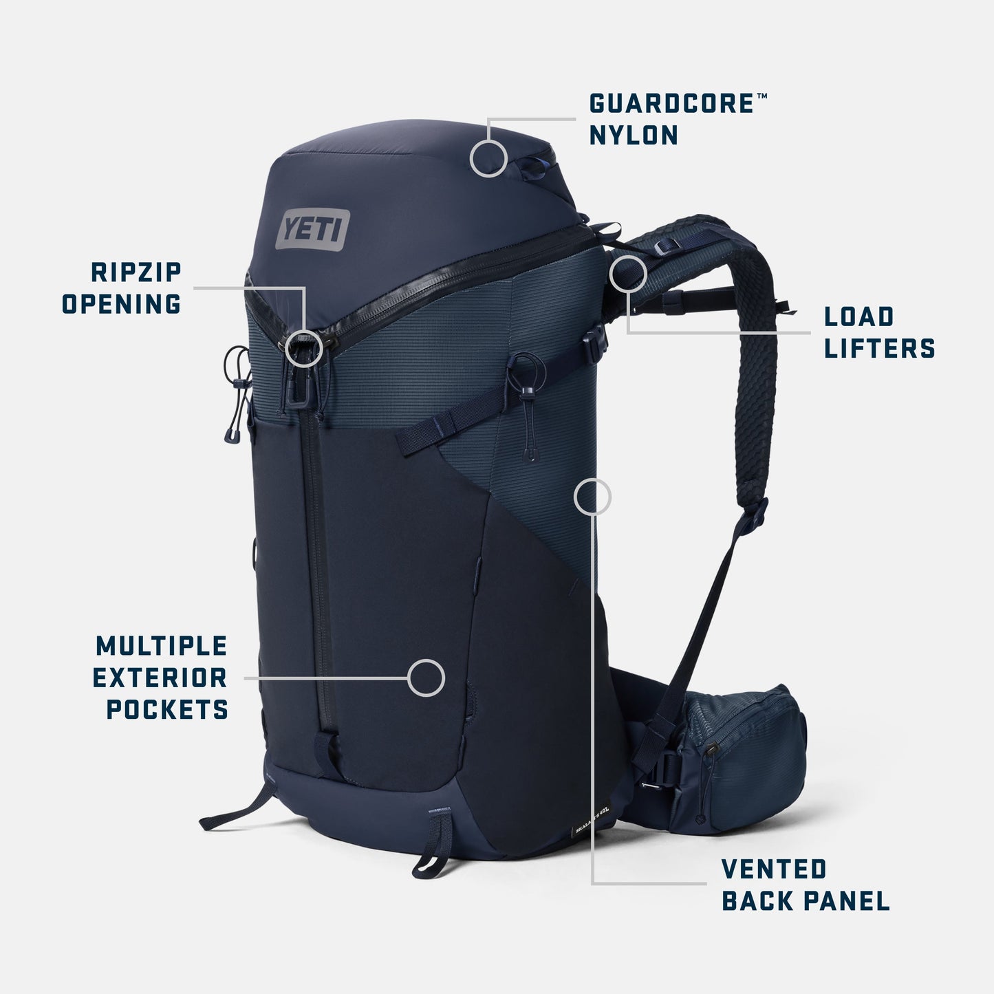 Men's Skala™ 40L Hiking Pack Ridgeline