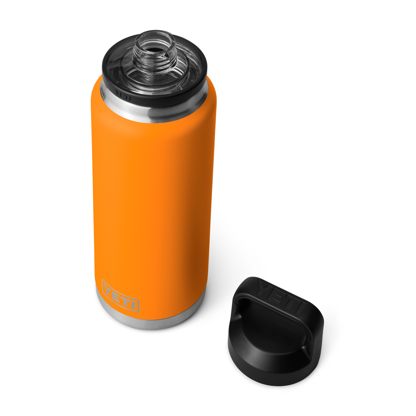 YETI RamblerĀ® 36 oz (1065 ml) Bottle With Chug Cap King Crab Orange