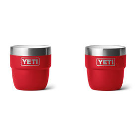 YETI RamblerĀ® 4 oz (118ml) Stackable Cups Rescue Red