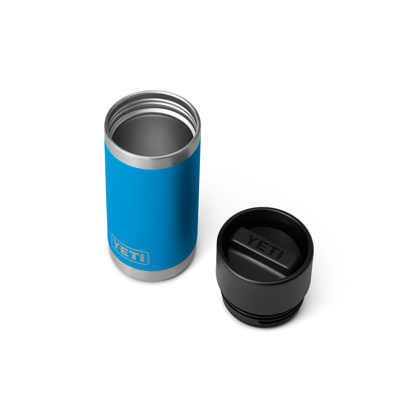 YETI Rambler® 12 oz (354 ml) Bottle With Hotshot Cap Big Wave Blue