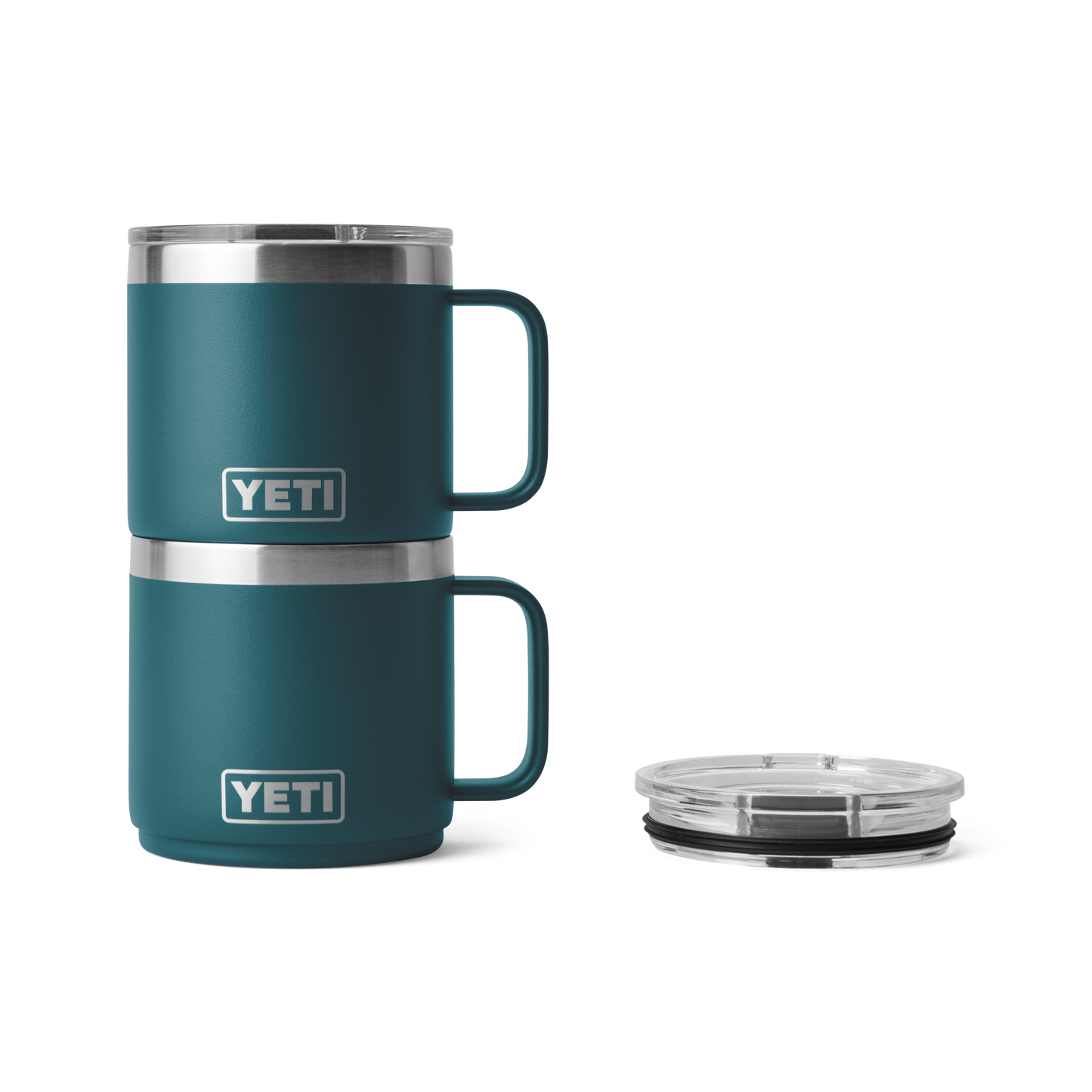 YETI RamblerĀ® 14 oz (414 ml) Stackable Mug Agave Teal