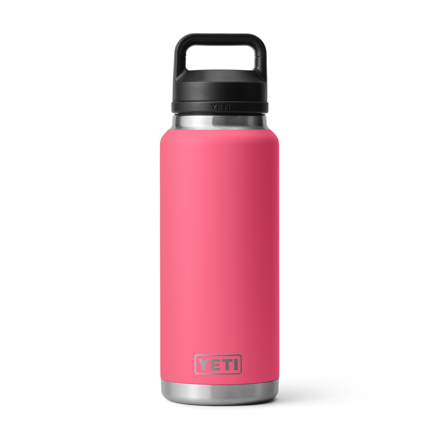 YETI RamblerĀ® 36 oz (1065 ml) Bottle With Chug Cap Tropical Pink
