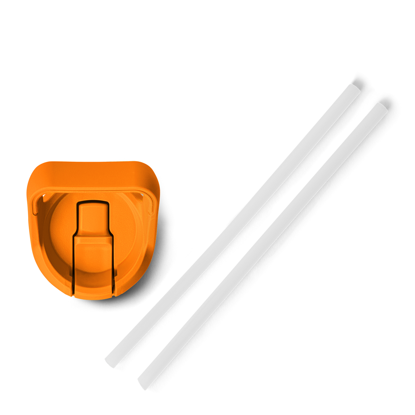 YETI RamblerĀ® Bottle Straw Cap King Crab Orange