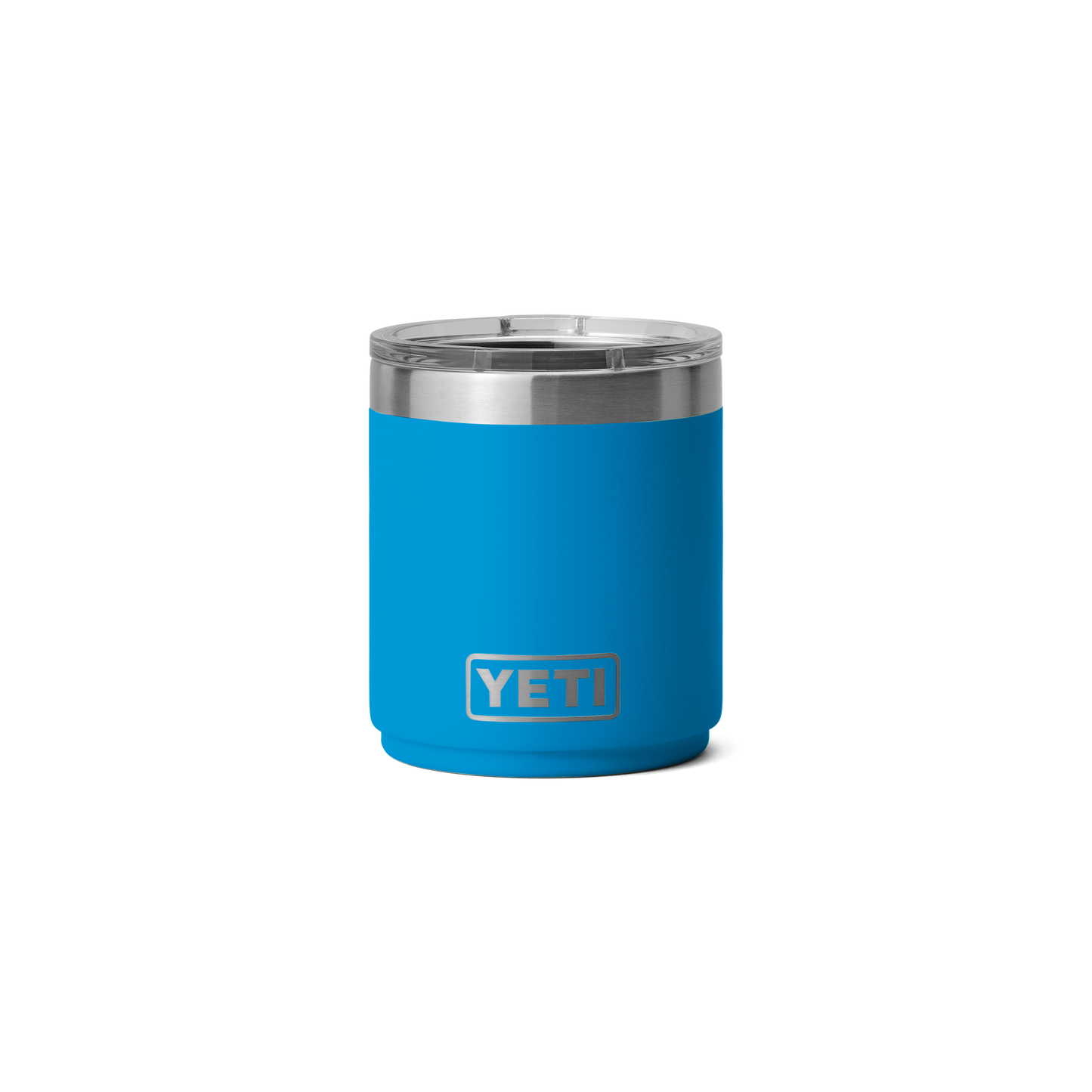 YETI 10 oz Stackable Lowball with Magsliderâ„¢ lid Big Wave Blue