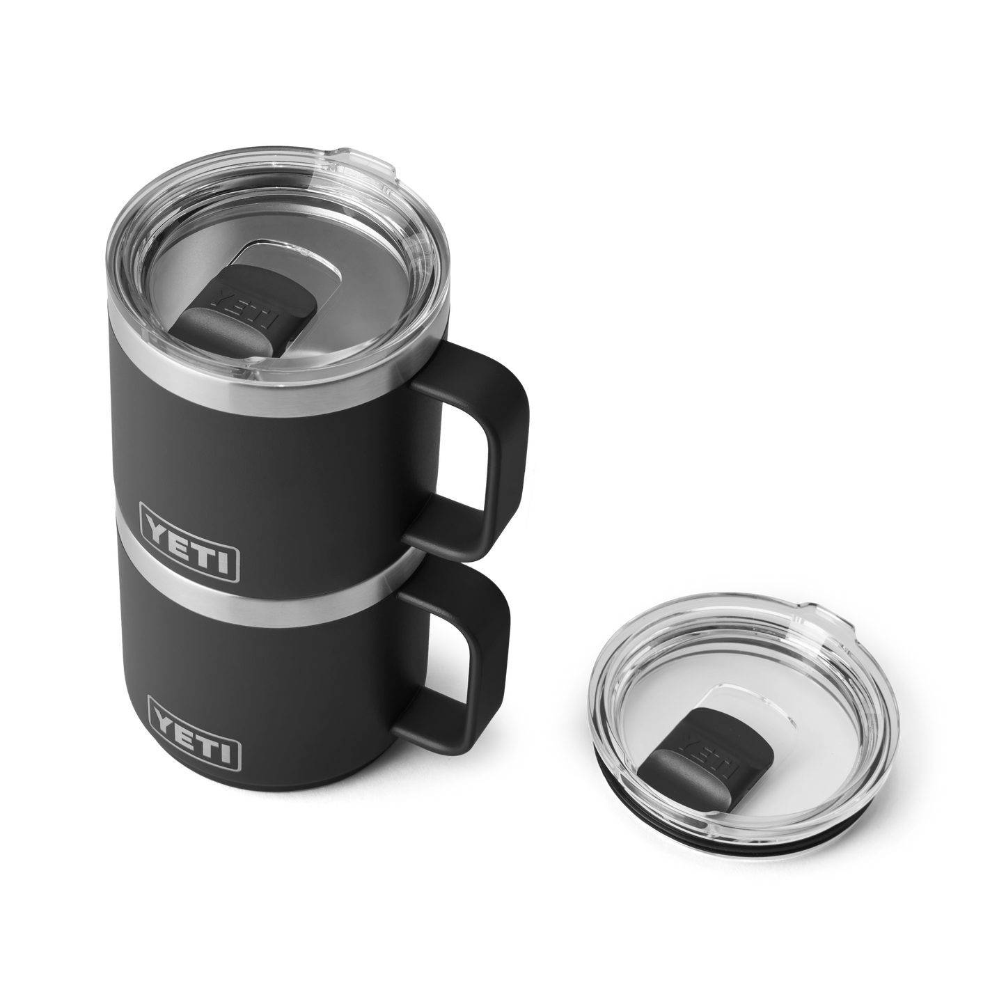 YETI RamblerĀ® 14 oz (414 ml) Stackable Mug Black