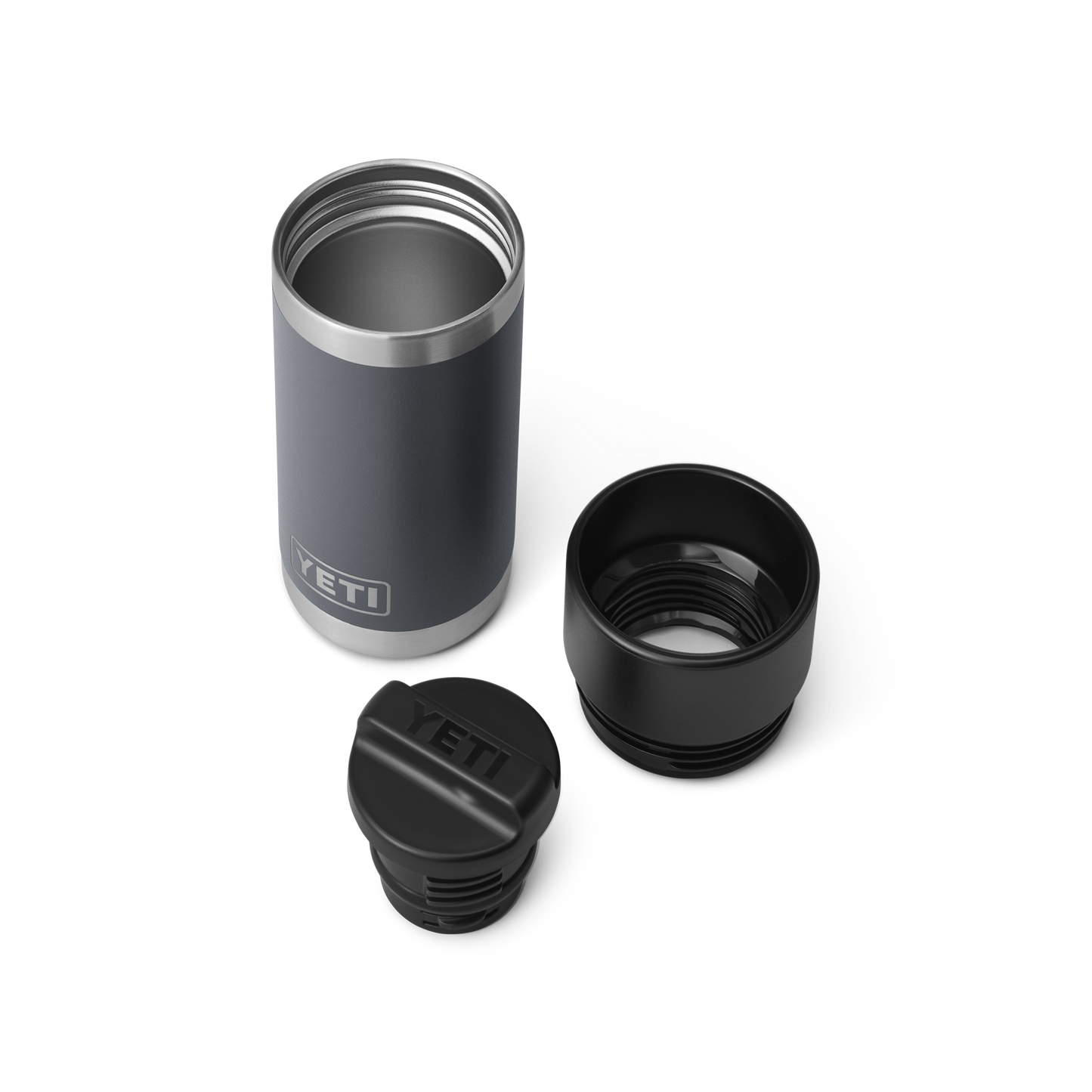YETI Rambler® 12 oz (354 ml) Bottle With Hotshot Cap Charcoal
