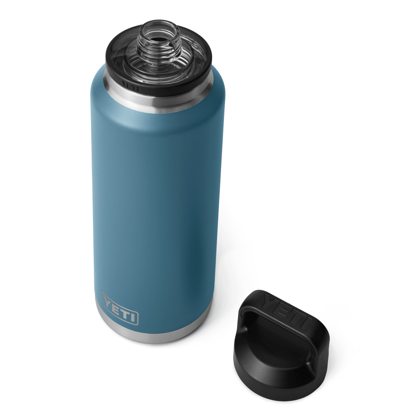YETI Rambler® 46 oz (1.4 L) Bottle With Chug Cap Nordic Blue