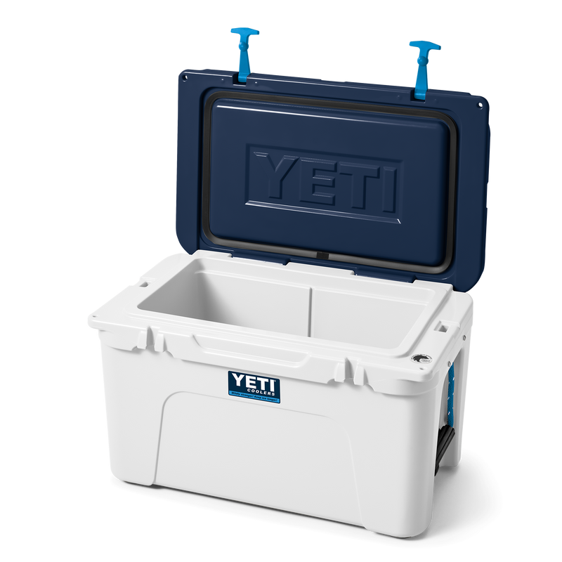 Tundra® 45 Hard Cooler White/Blue