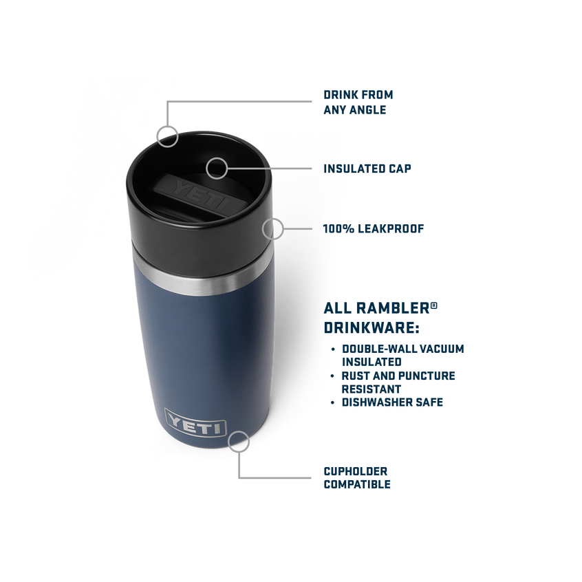 Rambler® 12 oz (354 ml) Travel Bottle Black