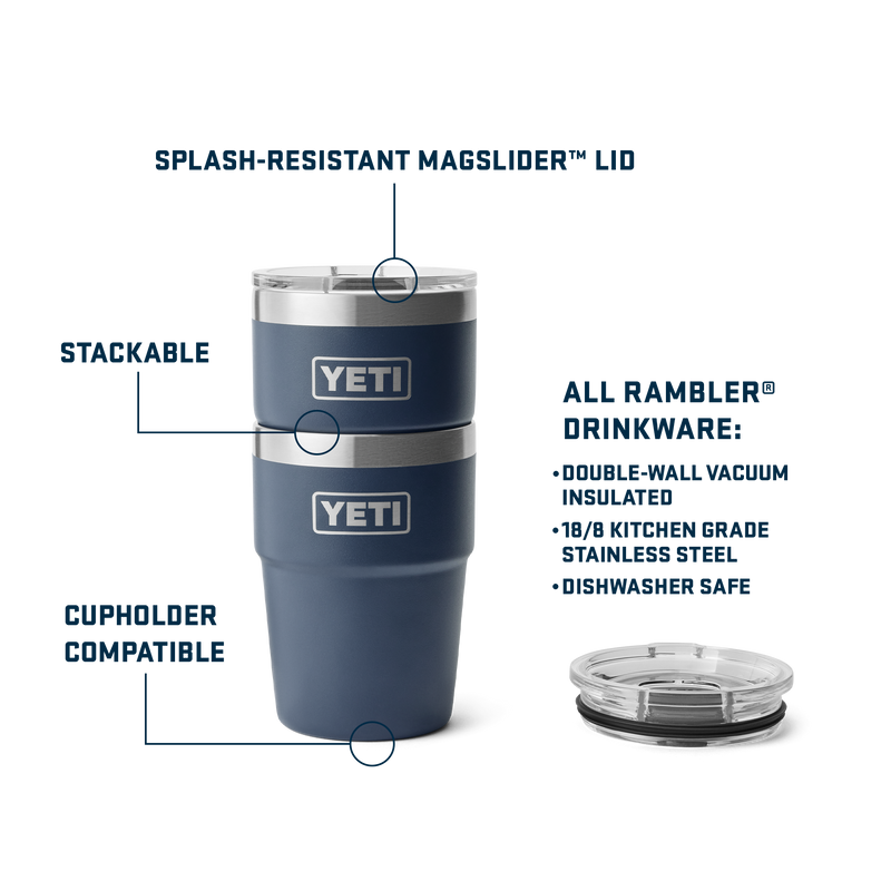Rambler® 16 oz (473 ml) Stackable Cup Tropical Pink