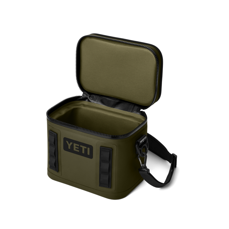 YETI Hopper Flip® 8 Soft Cooler Olive/Black