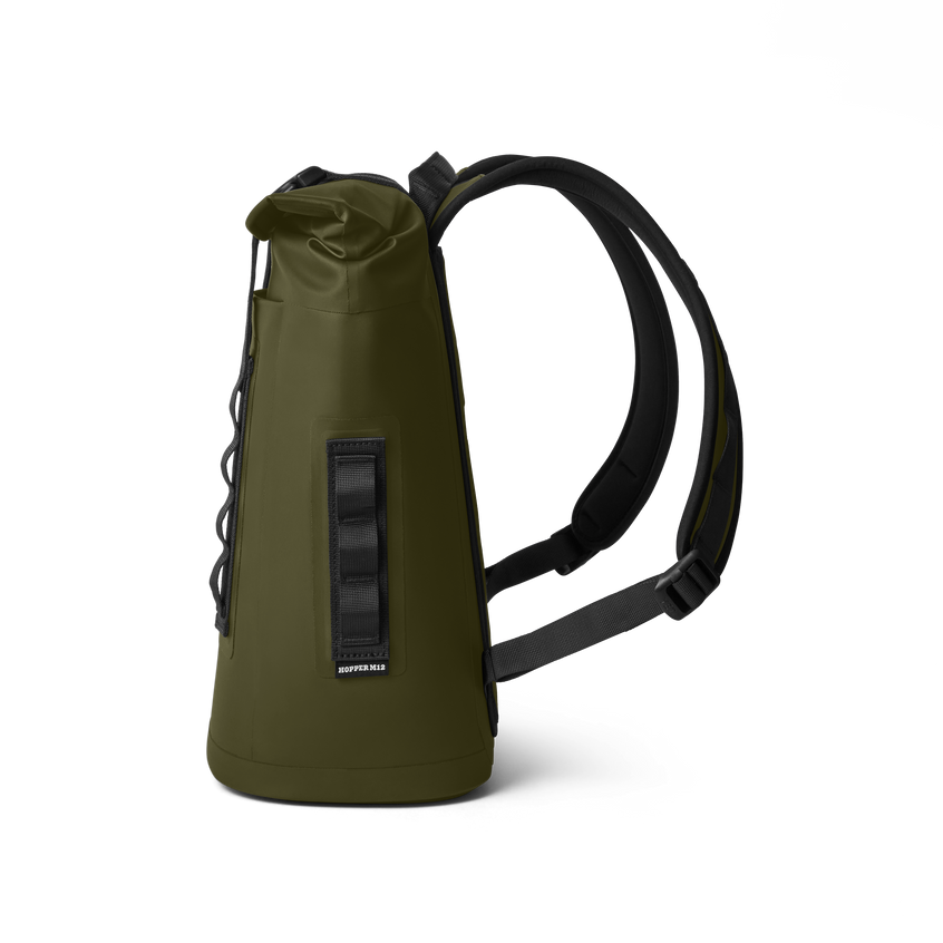 YETI Hopper® M12 Backpack Soft Cooler Olive