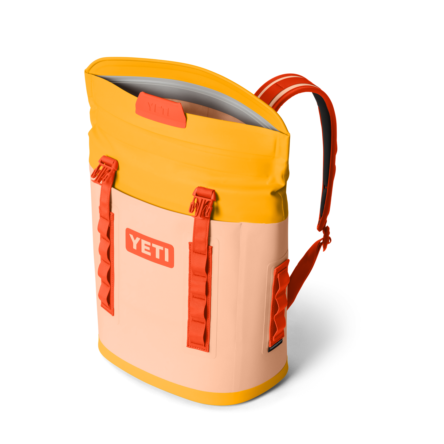 YETI Hopper® M12 Backpack Soft Cooler Peach/Beekeeper
