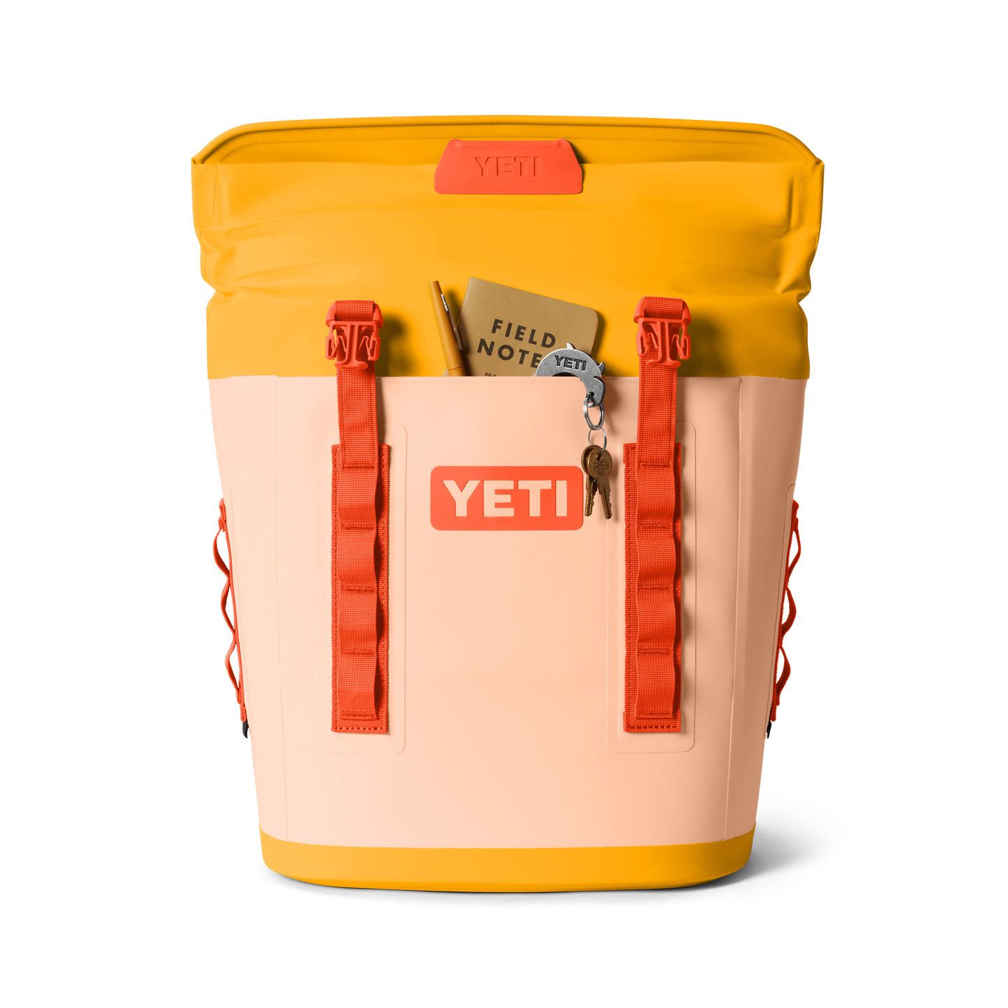 YETI Hopper® M12 Backpack Soft Cooler Peach/Beekeeper