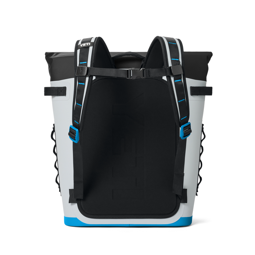 YETI Hopper® M20 Backpack Soft Cooler Fog Grey/Blue