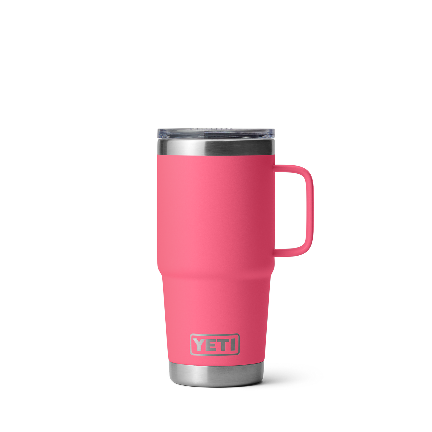 YETI Rambler® 20 oz (591 ml) Travel Mug Tropical Pink