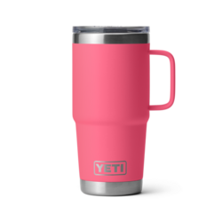 YETI Rambler® 20 oz (591 ml) Travel Mug Tropical Pink
