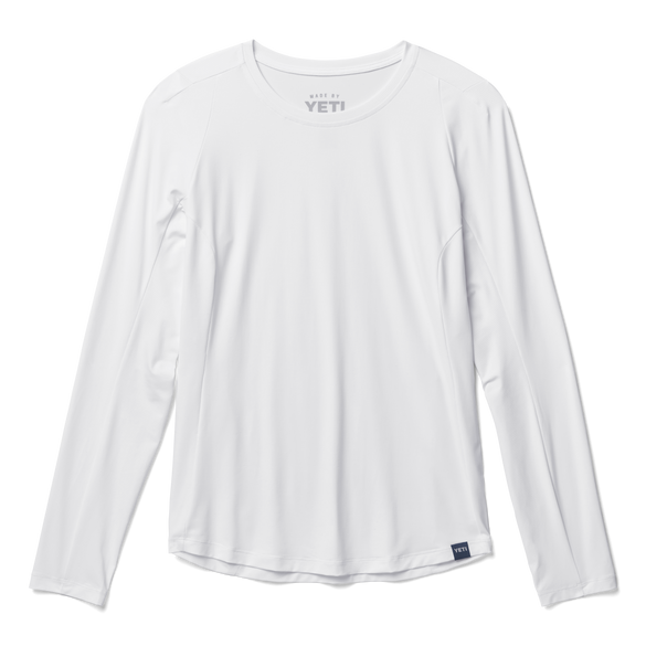 Women's Crew Neck Ultra Light Sunshirt White