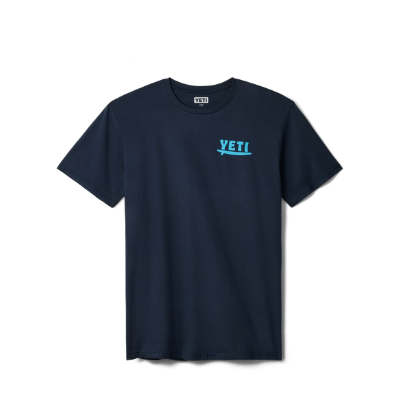 Big Wave Short Sleeve T-Shirt Navy