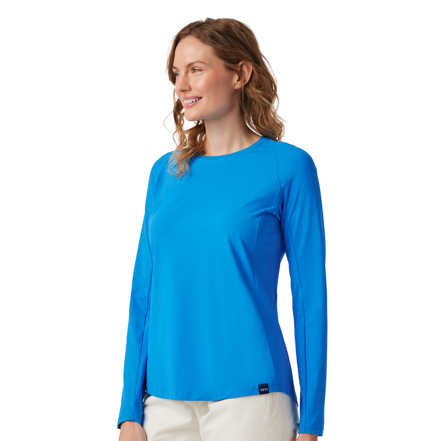 Women's Crew Neck Ultra Light Sunshirt Blue M
