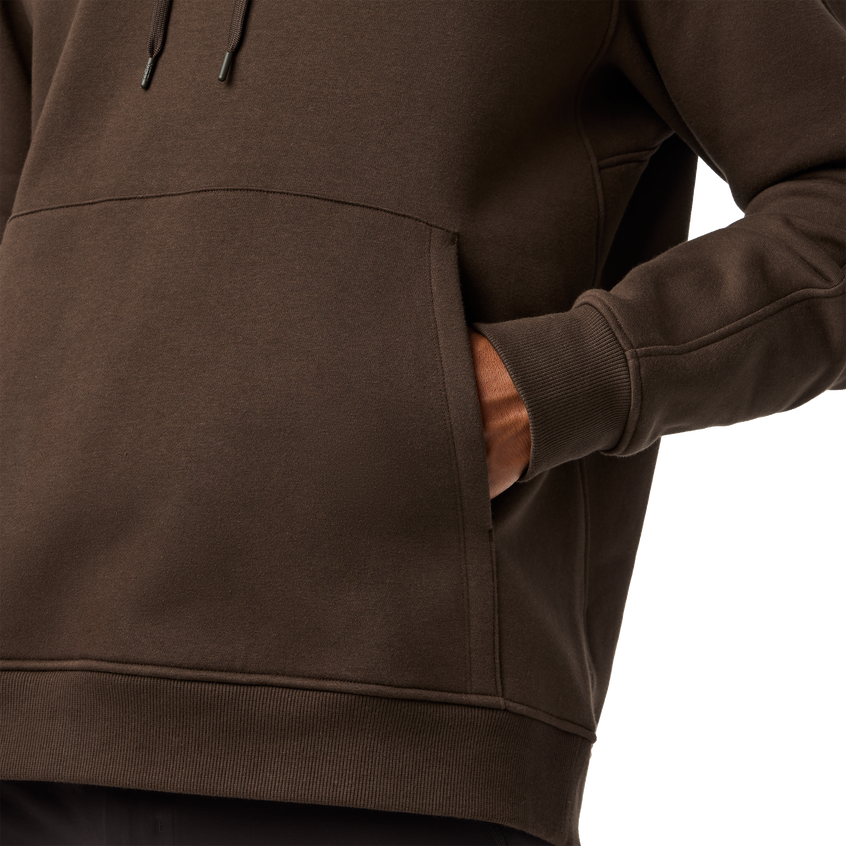 YETI® Wetlands Duck Badge Fleece Hoodie Brown