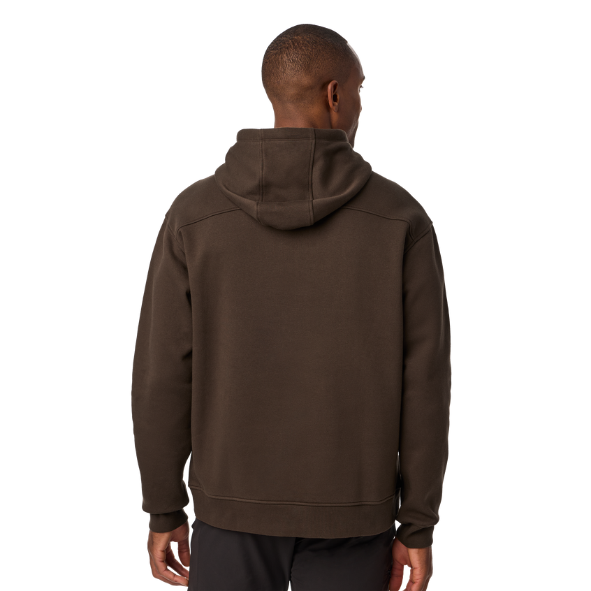 YETI® Wetlands Duck Badge Fleece Hoodie Brown