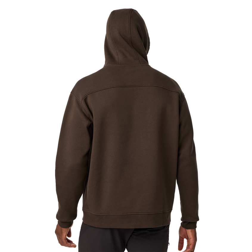 YETI® Wetlands Duck Badge Fleece Hoodie Brown