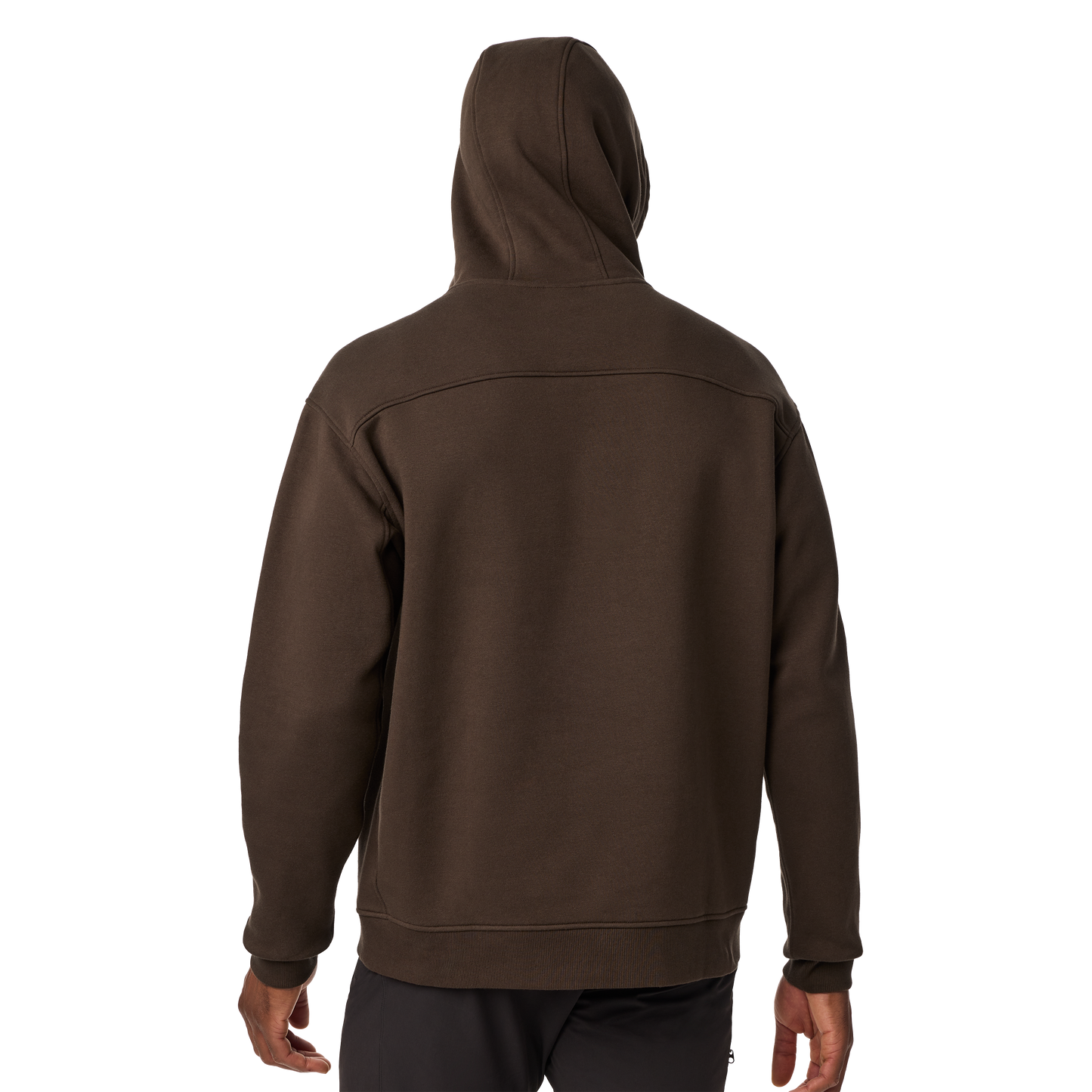 YETI® Wetlands Duck Badge Fleece Hoodie Brown
