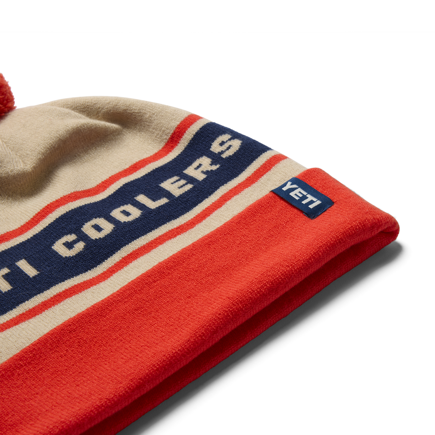 YETI YETI® POM Beanie White/Orange