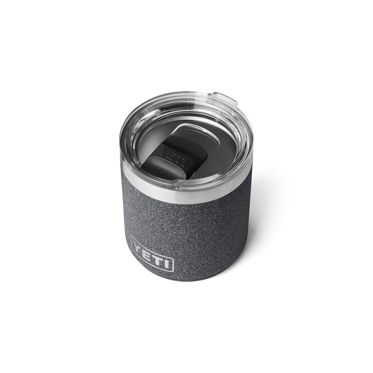 Rambler® 10 oz Stackable Lowball with Magslider™ lid Black Stone