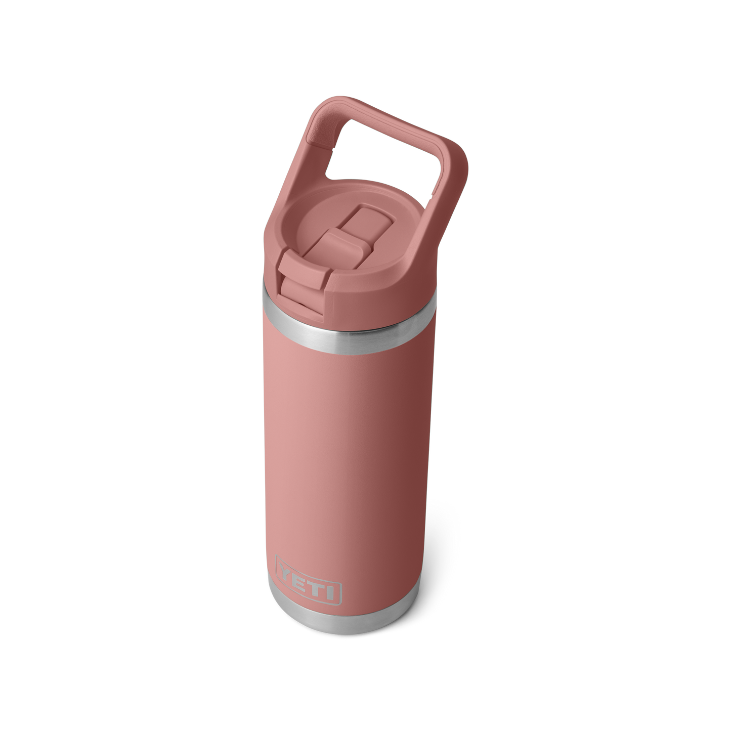 Rambler® 18 oz (532 ML) Straw Bottle Sandstone Pink