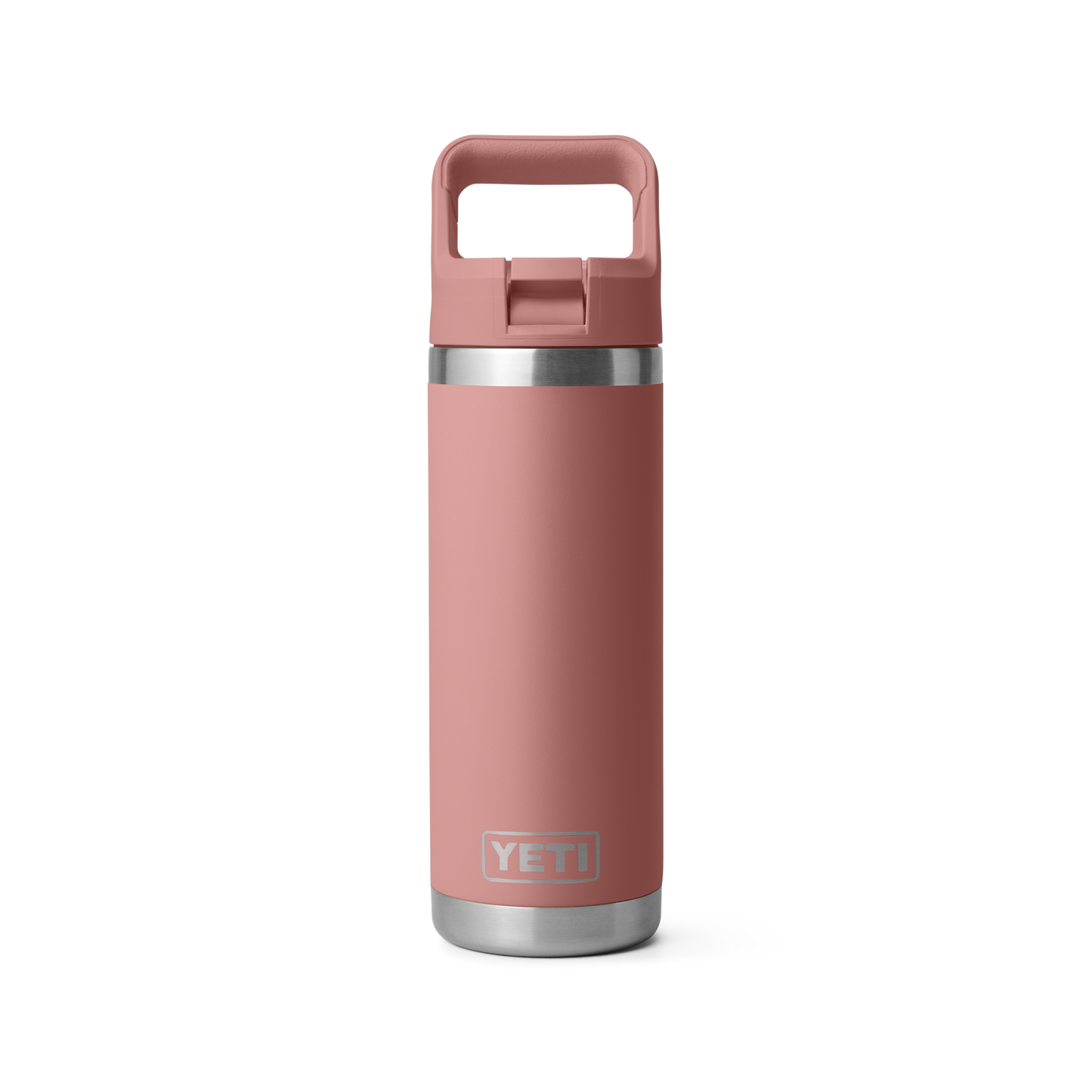 Rambler® 18 oz (532 ML) Straw Bottle Sandstone Pink