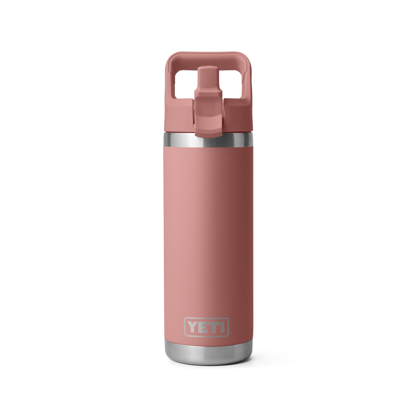 Rambler® 18 oz (532 ML) Straw Bottle Sandstone Pink