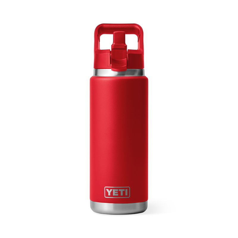 YETI Rambler® 26 oz (769 ML) Straw Bottle Rescue Red