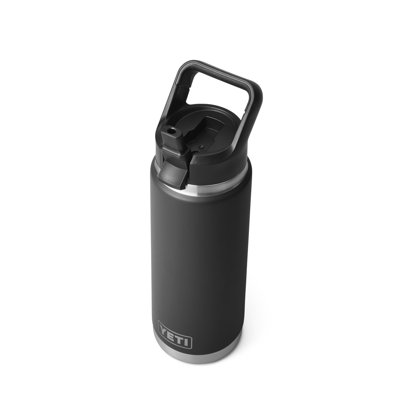 Rambler 26 oz (769 ML) Straw Bottle Black