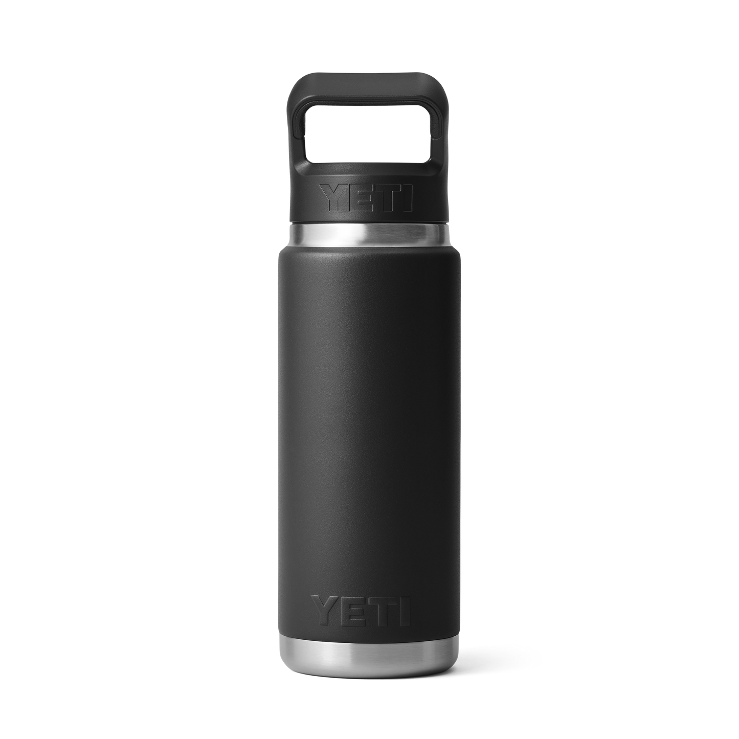 Rambler 26 oz (769 ML) Straw Bottle Black