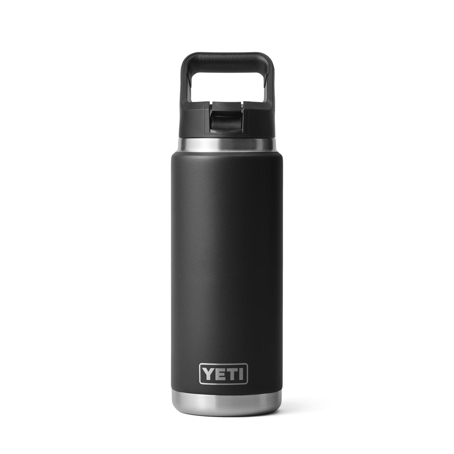 Rambler 26 oz (769 ML) Straw Bottle Black