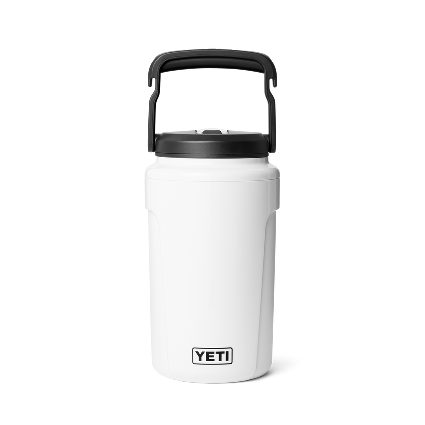Silo™ Half Gallon (1.9 L) Jug with Straw Cap White