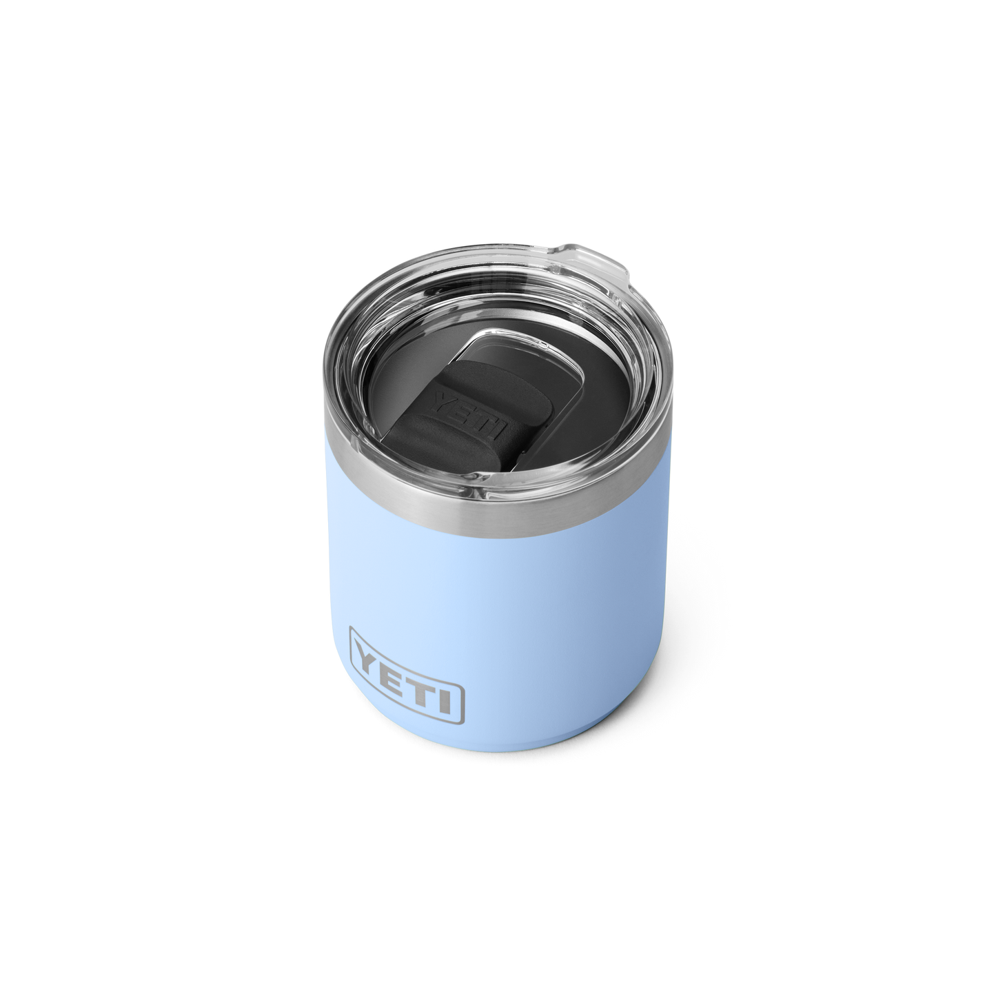 Rambler® 10 oz Stackable Lowball with Magslider™ lid Big Sky Blue