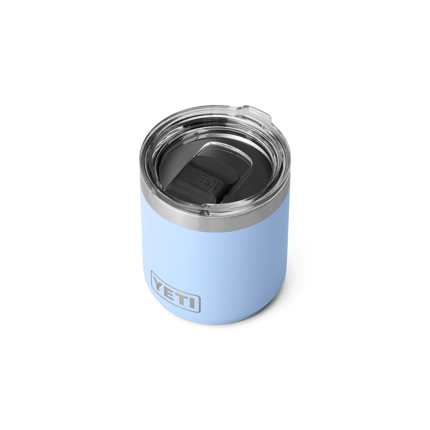 Rambler® 10 oz Stackable Lowball with Magslider™ lid Big Sky Blue