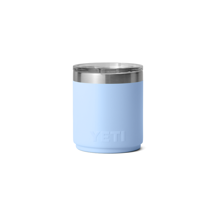 Rambler® 10 oz Stackable Lowball with Magslider™ lid Big Sky Blue