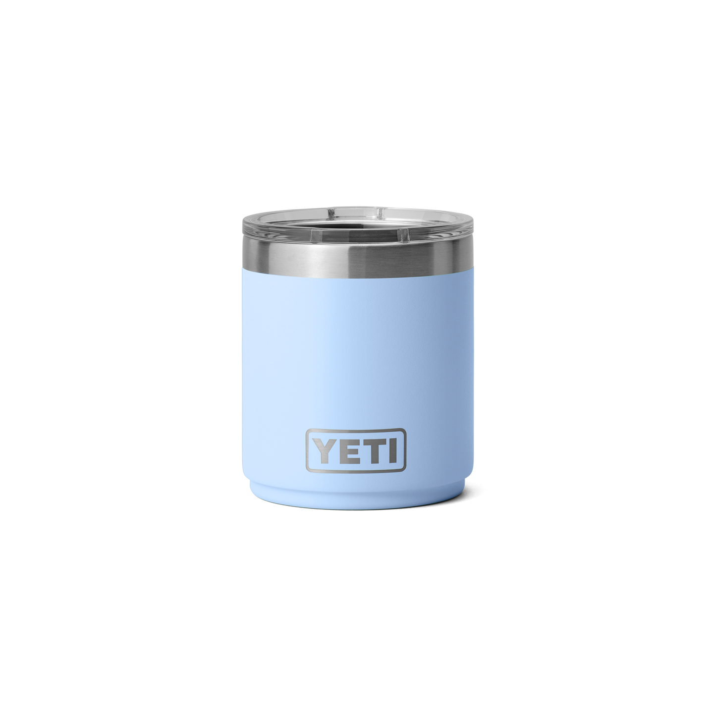 Rambler® 10 oz Stackable Lowball with Magslider™ lid Big Sky Blue