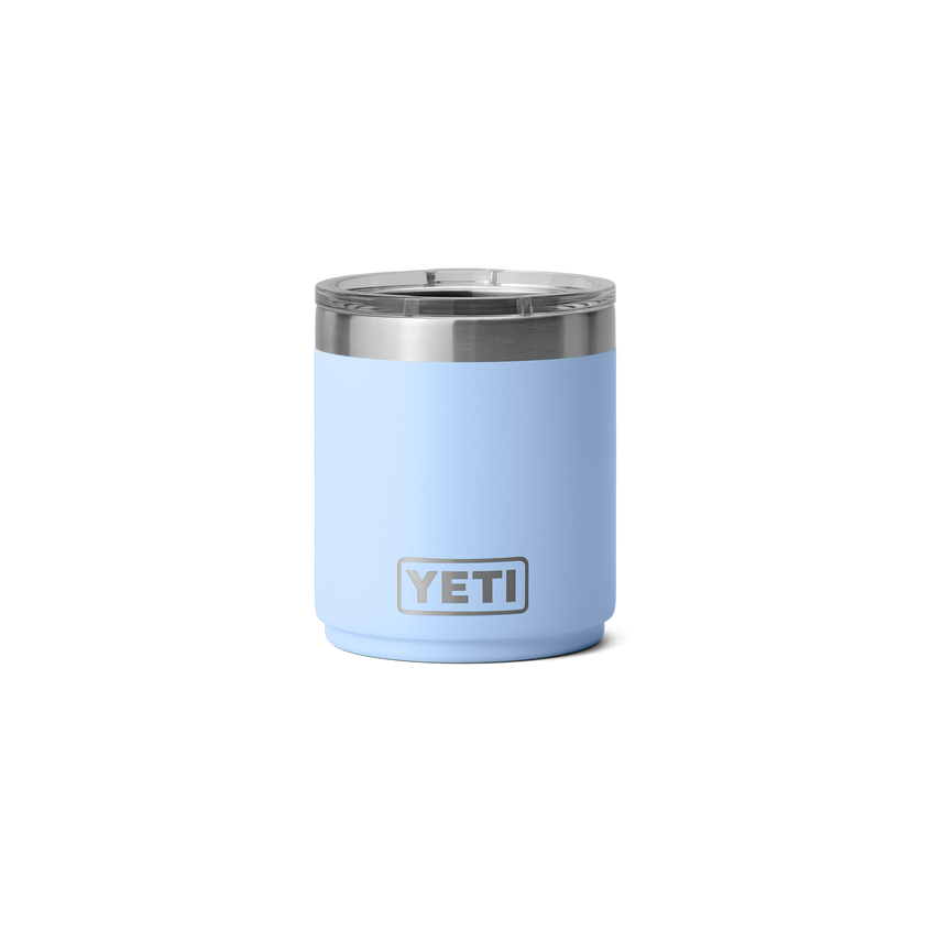 Rambler® 10 oz Stackable Lowball with Magslider™ lid Big Sky Blue