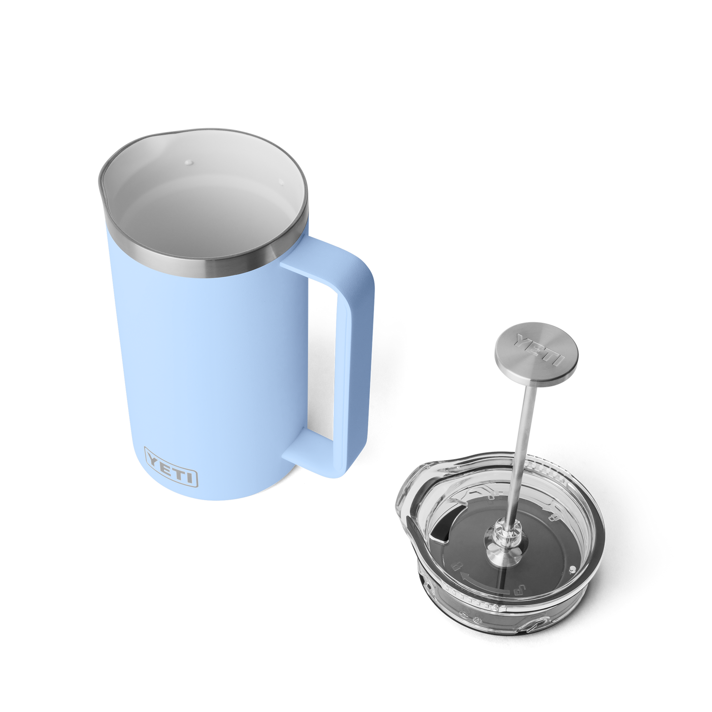 YETI Rambler® 34 oz (1L) French Press Big Sky Blue