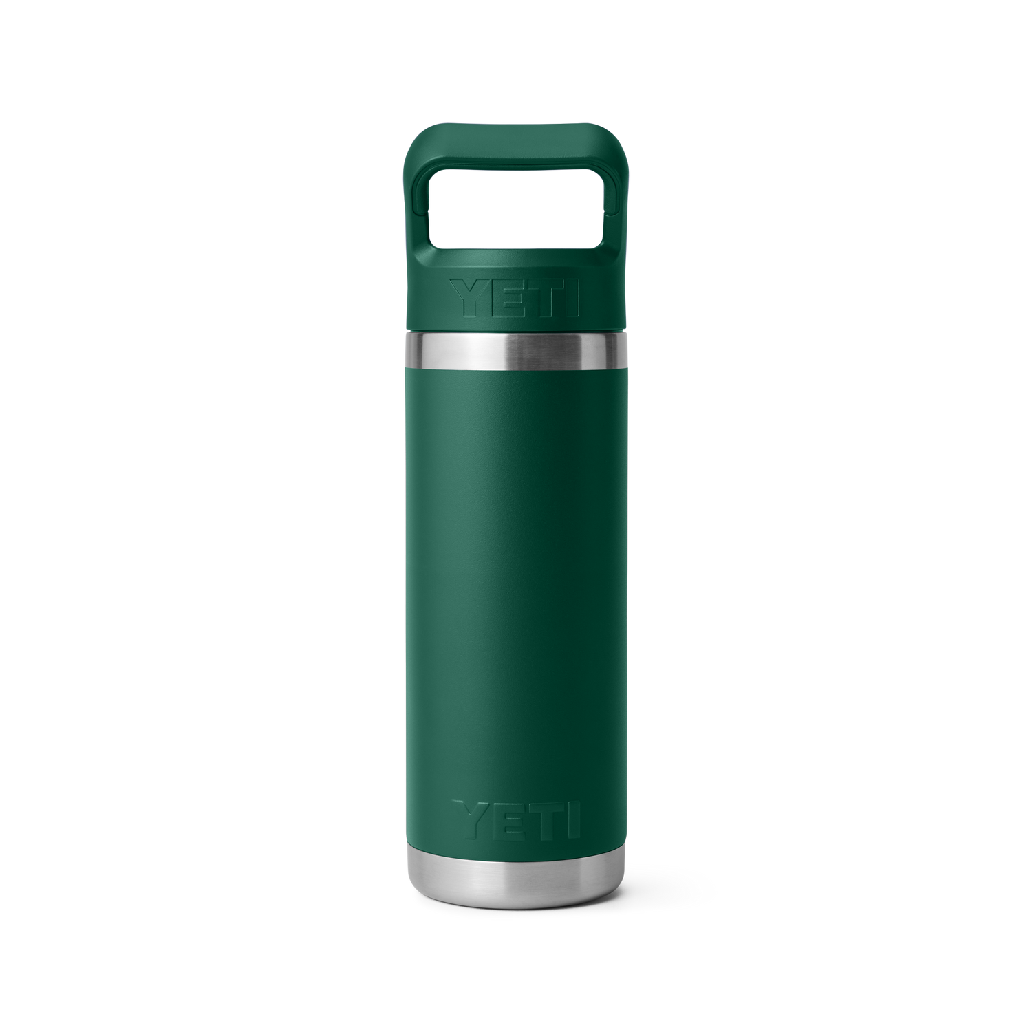 Rambler® 18 oz (532 ML) Straw Bottle Black Forest Green