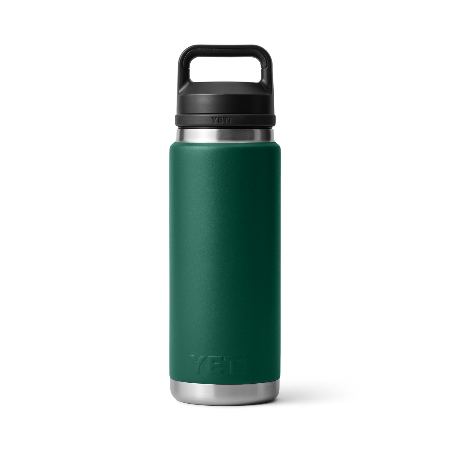 Rambler® 26 oz (769 ml) Bottle With Chug Cap Black Forest Green