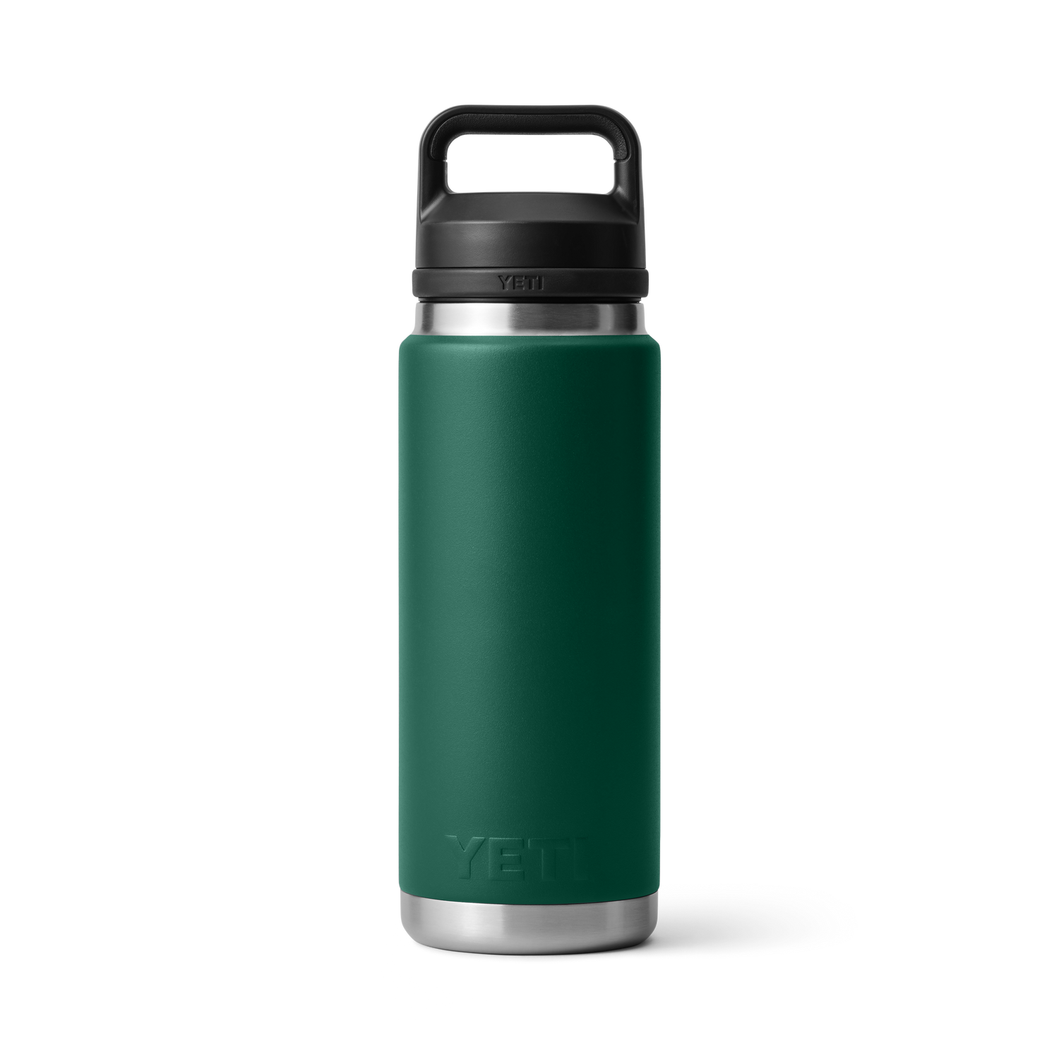 Rambler® 26 oz (769 ml) Bottle With Chug Cap Black Forest Green